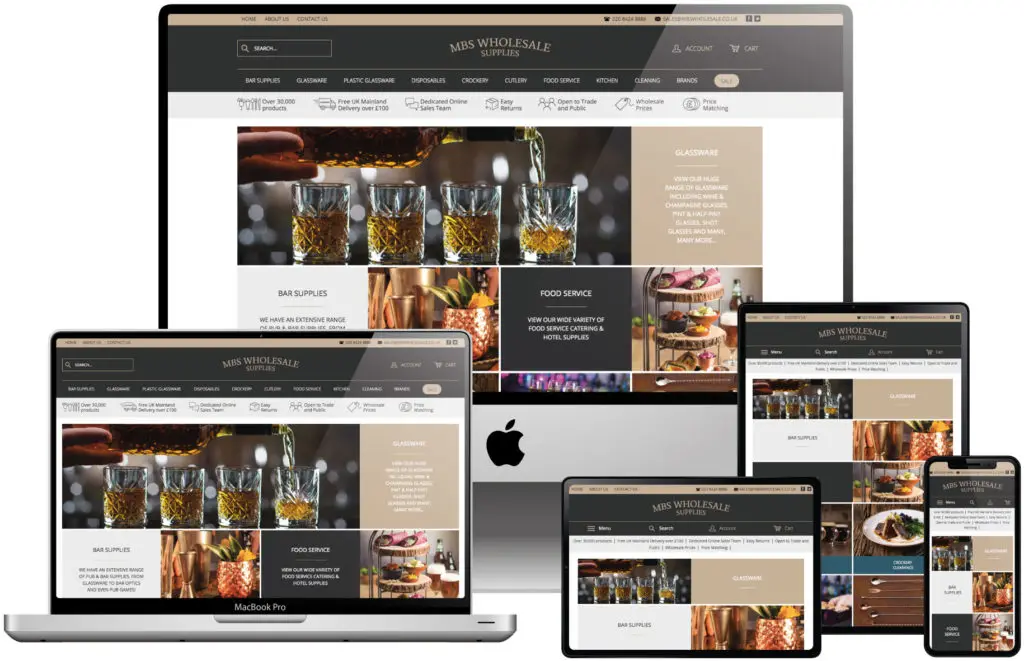 Website Designer creating Bespoke Web Design and expert Web Development helping your business stand out from the competition.