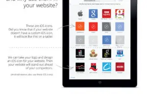 Digital Marketing Service - apple touch iOS icons designed