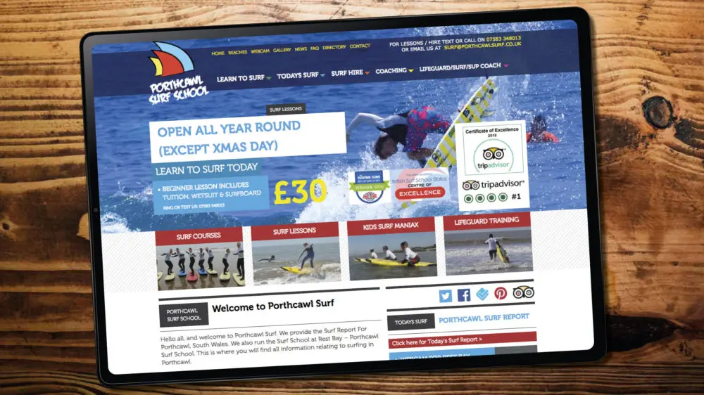 Porthcawl web designer