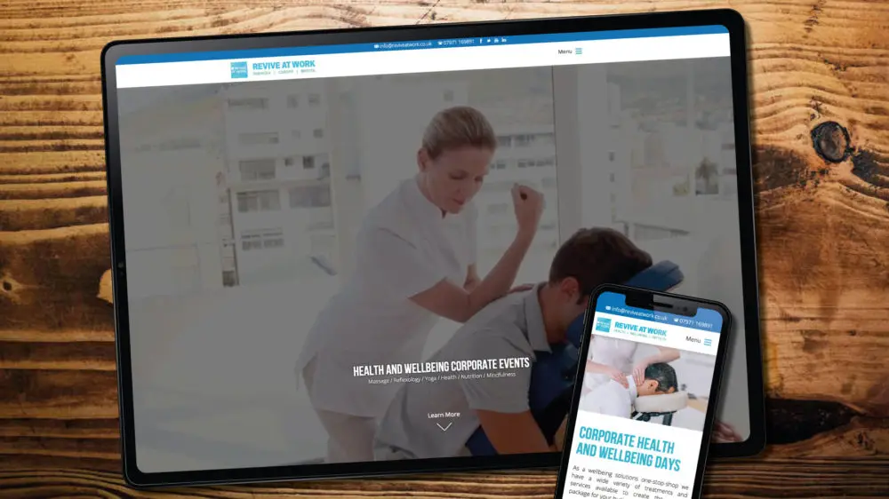 Wellbeing and Health Website Design