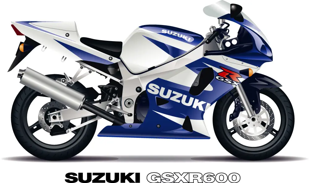 Infographics - Illustration of motorcycle for magazine article