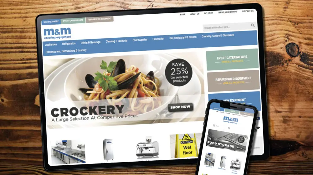 Catering magento theme designer