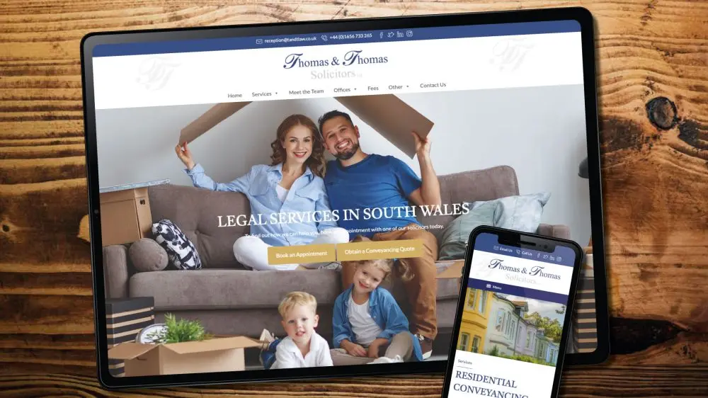 Web Design Service for Solicitors